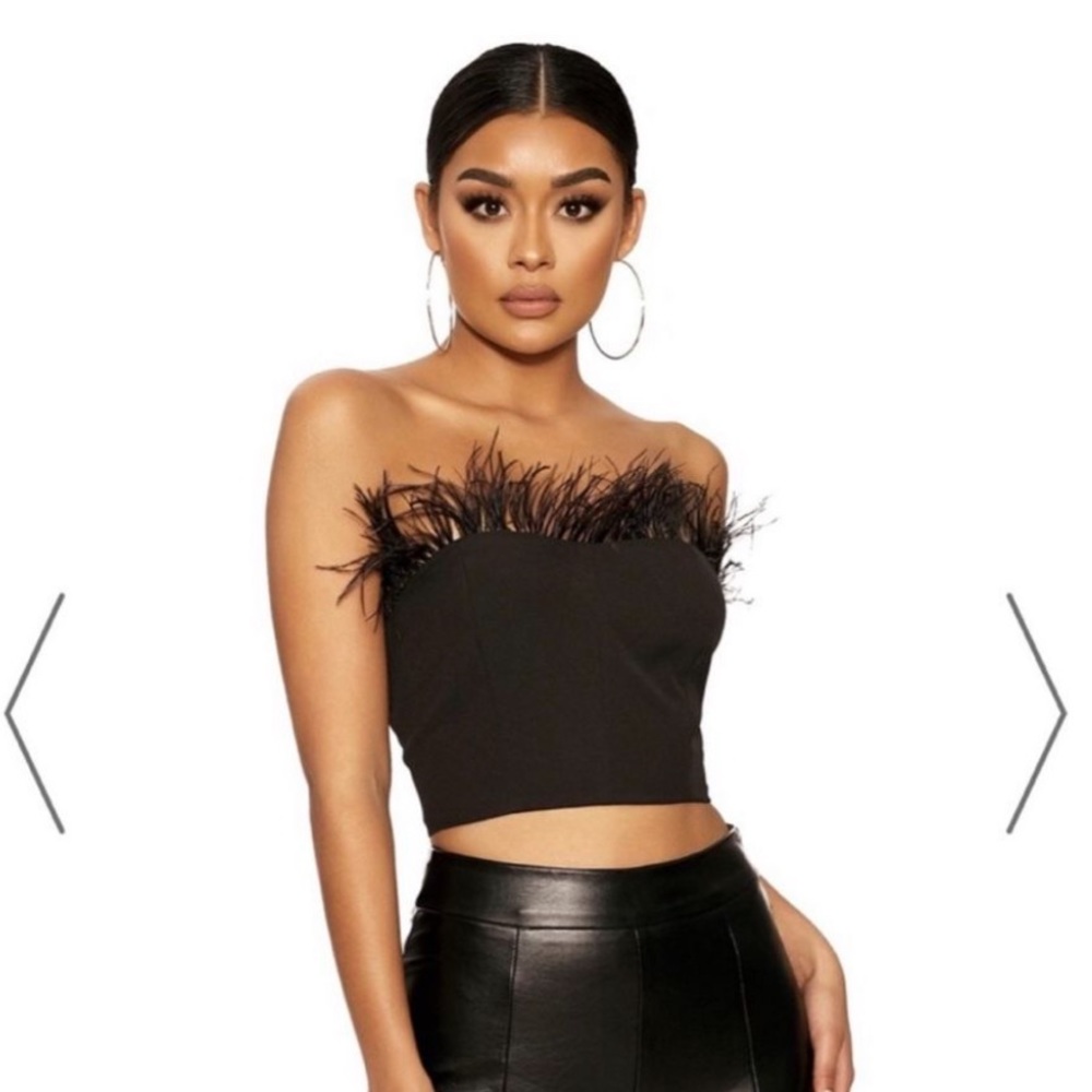 Naked Wardrobe Feather Top
